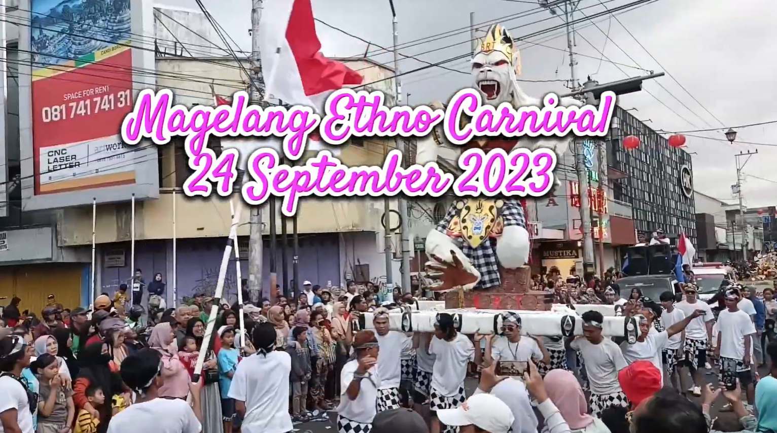 Acara Magelang Ethno Carnival 2023: Membangkitkan Ekonomi Lokal dan Senyuman Warga