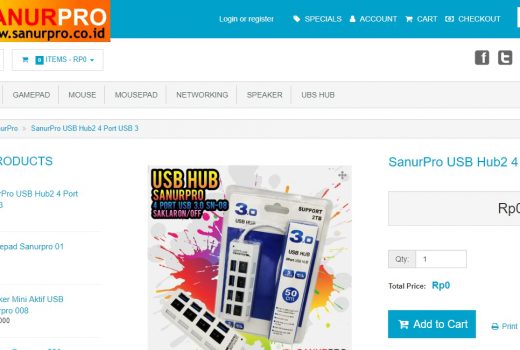 Info Website Sanurpro Indo Teknologi