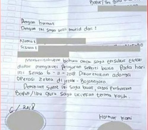 Bagaimana Etika Saat Mengijinkan Anak Tidak Masuk Sekolah Artikel Internet Marketing Indonesia