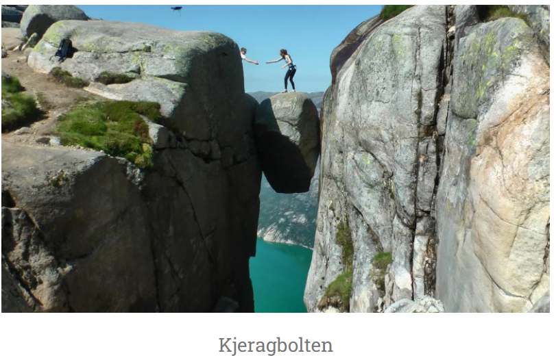 Kjeragbolten: The Enchanting Stone of Love and Adventure